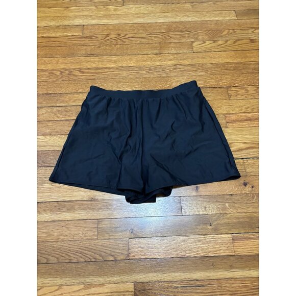 MiracleSuit Women's Swimwear Swim Shorts Tummy Control Bottom Black Size 14 NEW - Picture 1 of 7